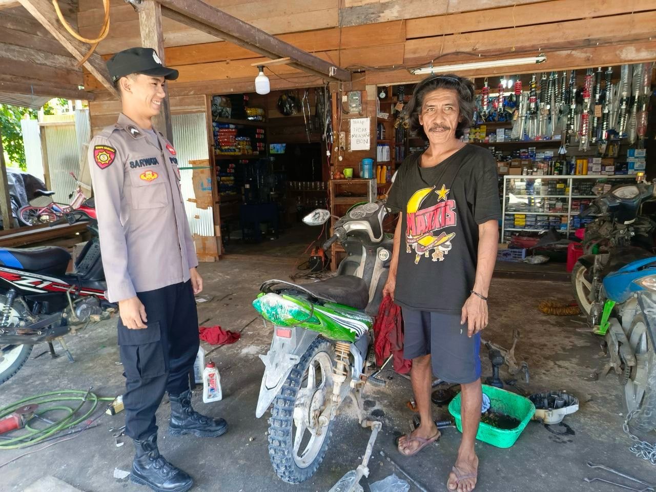 Patroli Rutin Polsek Sepang Tingkatkan Keamanan Wilayah