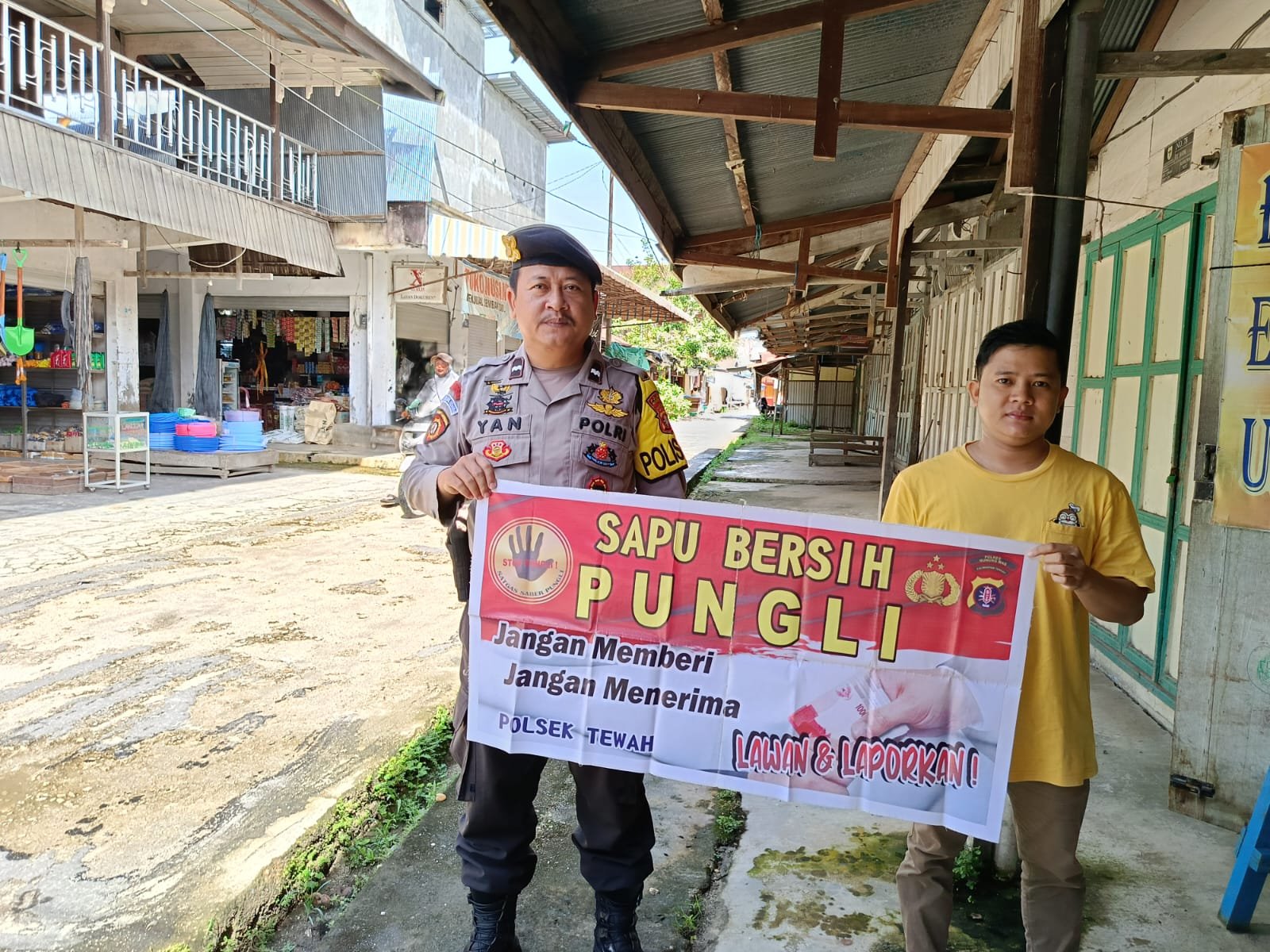 Polsek Tewah Bergerak Aktif Melawan Pungutan Liar yang Merugikan