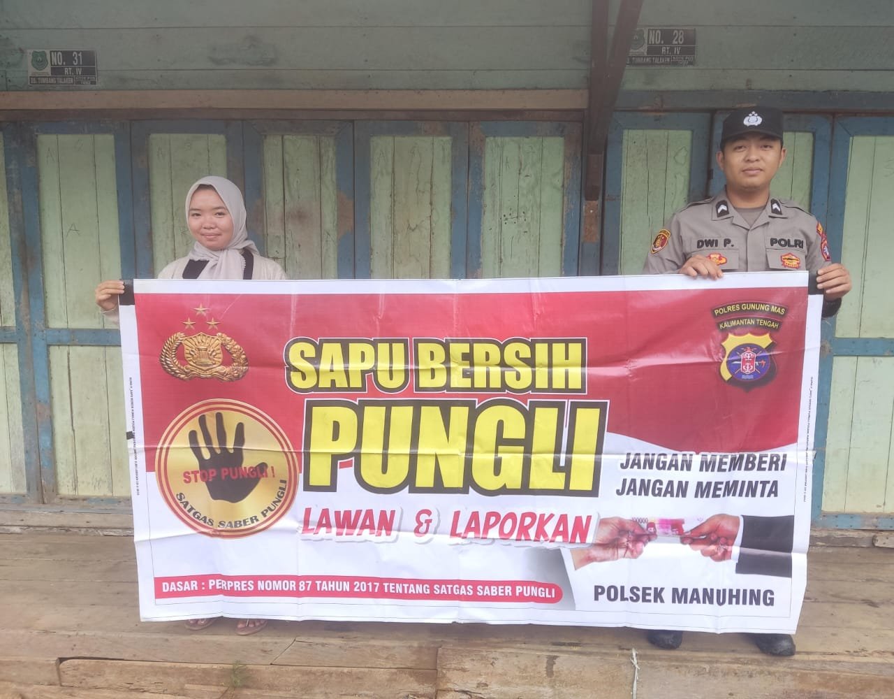 Polsek Manuhing Bergerak Aktif Melawan Pungutan Liar yang Merugikan