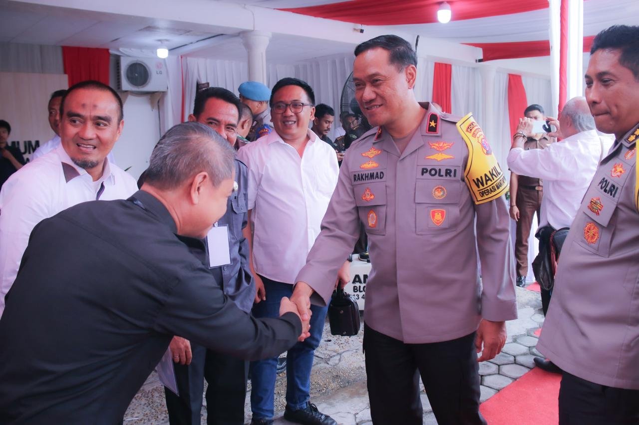 Pastikan Berjalan Aman, Wakapolda Kalteng Cek Kesiapan Pengamanan Rapat Pleno Pengundian Nomor Urut Cagub dan Cawagub