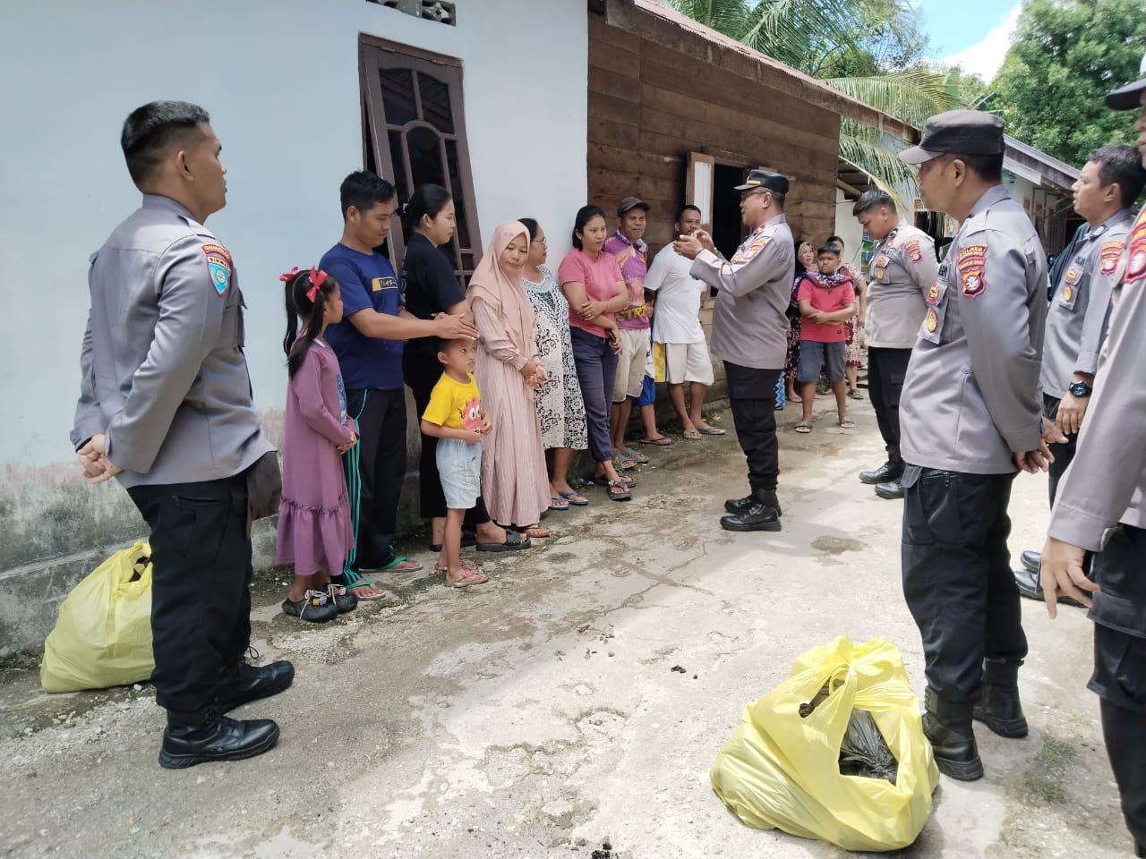 Satuan Binmas Polres Gumas Berikan Bimbingan dan Penyuluhan Kamtibmas Menjelang Pilkada 2024