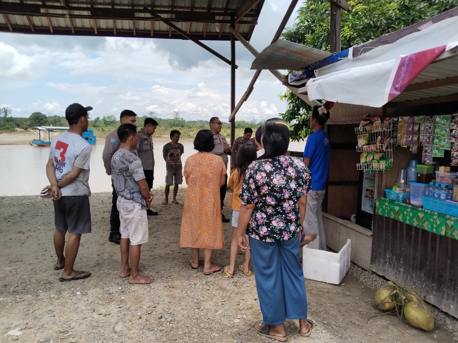 Satuan Binmas Polres Gumas Berikan Bimbingan dan Penyuluhan Kamtibmas Menjelang Pilkada 2024