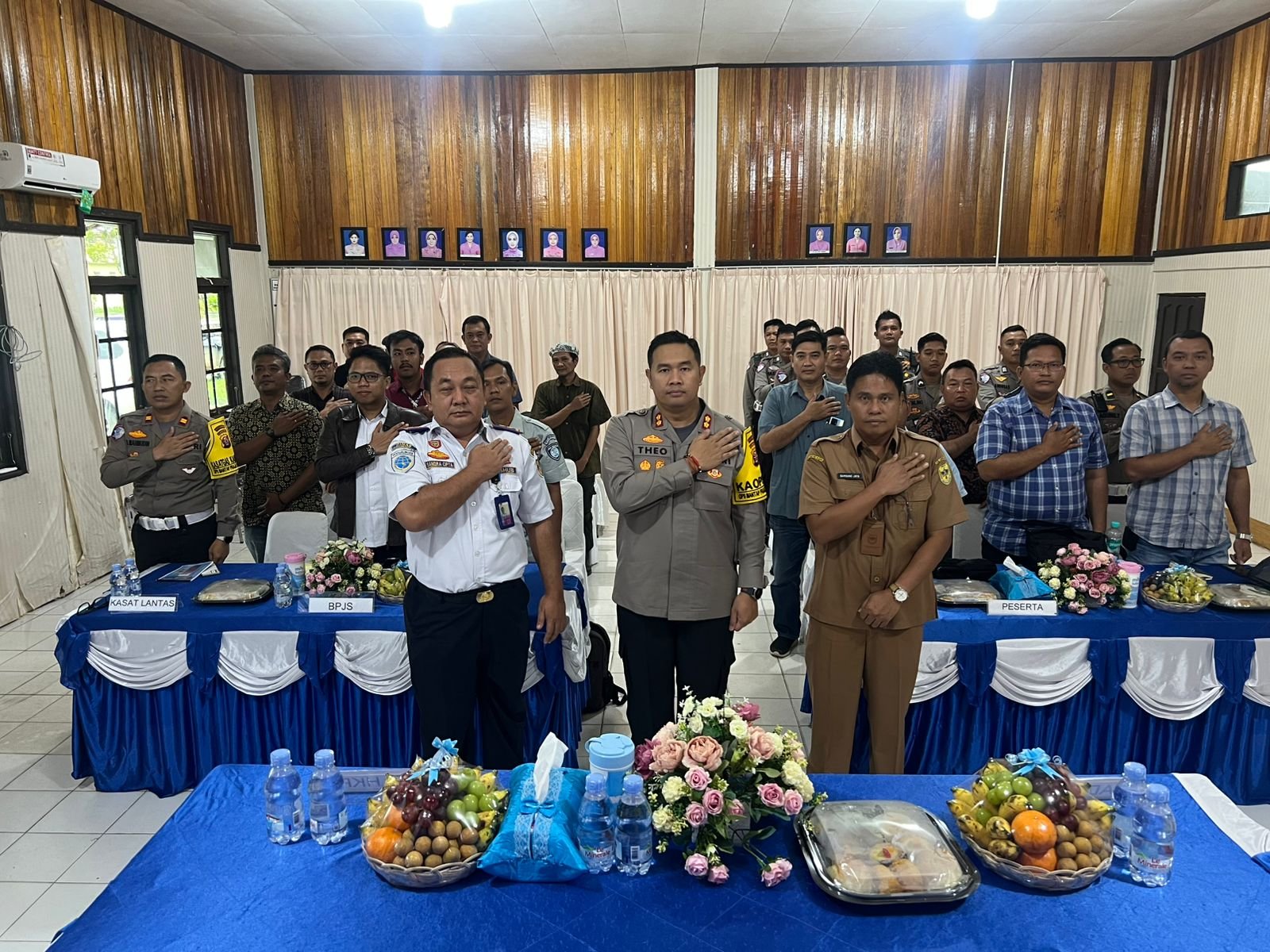Polres Gunung Mas Gelar Forum Lalu Lintas, Tingkatkan Kamseltibcarlantas Jelang Nataru