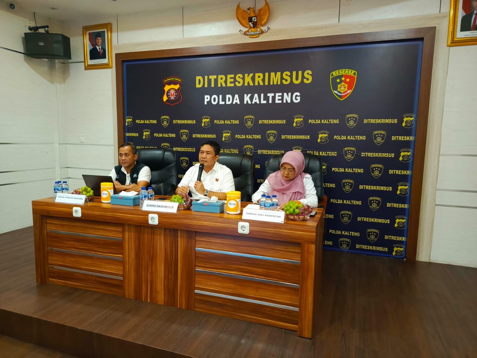 Stabilkan Harga Beras, Satgas Pangan Polda Kalteng Gelar Rakor